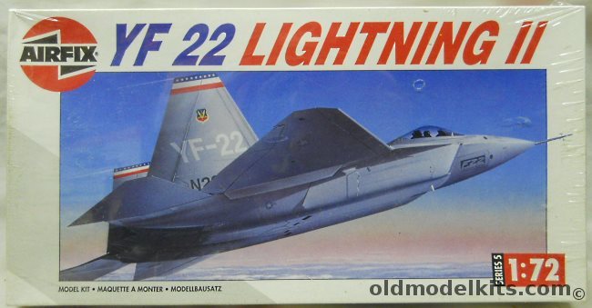 Airfix 1/72 YF-22 Lighning II, 05027 plastic model kit